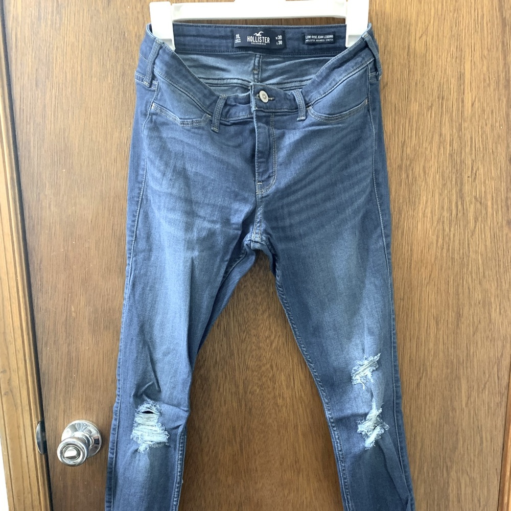 Hollister Distressed Jean Legging